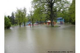 Powódź: Pogórze, Kiczyce, Wisła, Skoczów