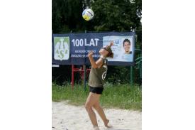 Plaża 2009 - Turniej siatkówki plażowej.