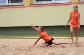 Siatkówka plażowa gimnazjalistek w Ustroniu