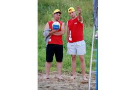 Plaża 2009 - Turniej siatkówki plażowej