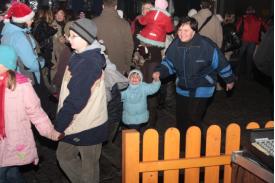 Mikołaj na Rynku w Skoczowie