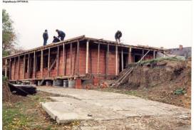 Budowa Kaplicy w Wiślicy