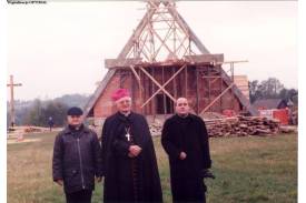 Budowa Kaplicy w Wiślicy