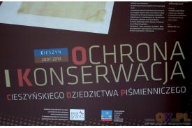 Wystawa: Ochrona i konserwacja Cieszyńskiego  Dziedzictwa...