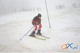 Zawody narciarskie na górze Chełm