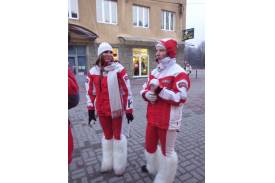 Żywiec na śniegu w Wiśle