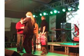 Żywiec na śniegu w Wiśle