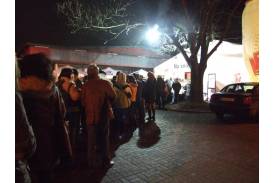 Żywiec na śniegu w Wiśle