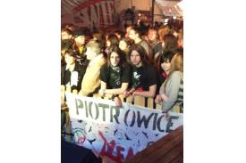 Żywiec na śniegu w Wiśle