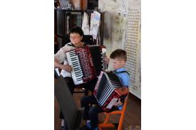 "Koncert akordeonowy" uczniów klasy prof. Zdenki Brodowej