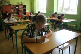 Z wiedzy o regionie egzaminowani byli młodzi mieszkańcy Skoczowa. fot. Jan Bacza