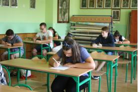 Z wiedzy o regionie egzaminowani byli młodzi mieszkańcy Skoczowa. fot. Jan Bacza