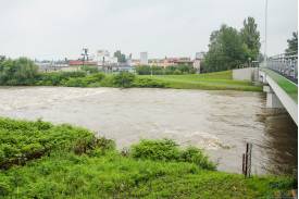Skoczów: stan wody w rzekach