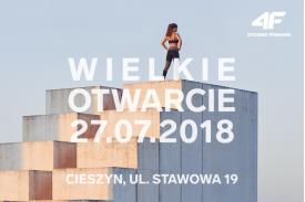 Już jutro otwarcie nowego sklepu marki 4F w Cieszynie!