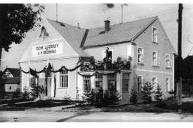 Październik 1935 -„Dom Ludowy nad granicą polsko-czeską / fot. zdj. archiwalne