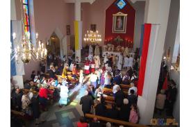 Poświęcenie kościoła w Bąkowie
