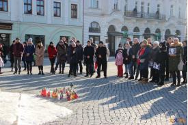Mieszkańcy Cieszyna uczcili pamięć Prezydenta Gdańska