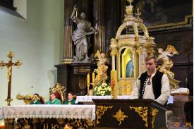 Msza Góralska" w Kościele Parafialnym św. Marii Magdaleny w Cieszynie z okazji obchodów "Pogrzebu basów"