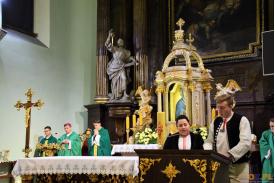 Msza Góralska" w Kościele Parafialnym św. Marii Magdaleny w Cieszynie z okazji obchodów "Pogrzebu basów"