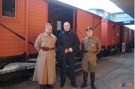 LEGIOVLA-replika pociągu legionistów z lat 1918–1920