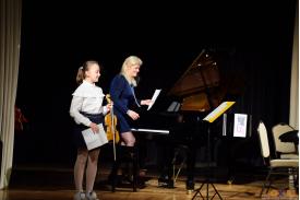 Koncert uczniów Cieszyńskiego Towarzystwa Muzycznego w Domu Narodowym w  Cieszynie 