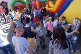 Festyn z okazji Dnia Dziecka przy SP w Goleszowie