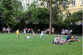 Lato  muzyką koncert Parku Pokoju