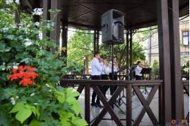Lato z Muzyką - cykliczny koncert niedzielny w Parku Pokoju w Cieszynie -