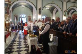  Msza św. w ramach Dożynek Diecezjalno-Powiatowo-Gminnych