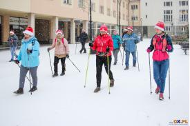 Mikołajkowy Marsz Nordic Walking