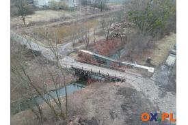 Trwają prace związane z budową mostu i przebudowy ul. Brodzińskiego