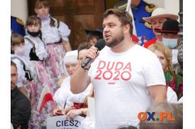 Andrzej Duda w Skoczowie (zdjęcia)