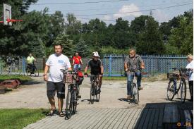 Rajd rowerowy w gminie Strumień 