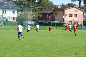Zwycięski mecz piłkarzy U 19 LKS Pogórze w Lidze Wojewódzkiej Juniorów
