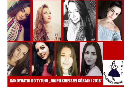 Kandydatki do tytułu "Najpiękniejszej Góralki 2018"