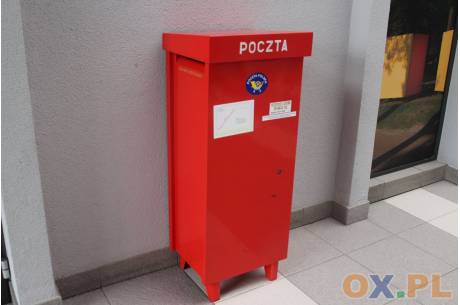 Skrzynka pocztowa w pasażu Oranżerii Zamku Cieszyn / fot. MSZ