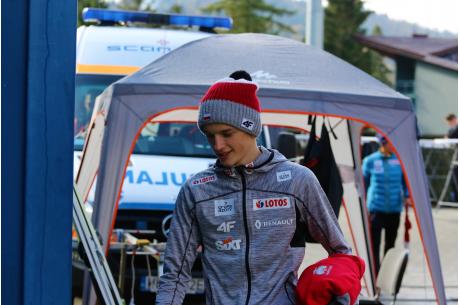 Tomasz Pilch plasuje się na 10. miejscu w klasyfikacji generalnej Letniego Pucharu Kontynentalnego. Fot. PZN/Anna Karczewska