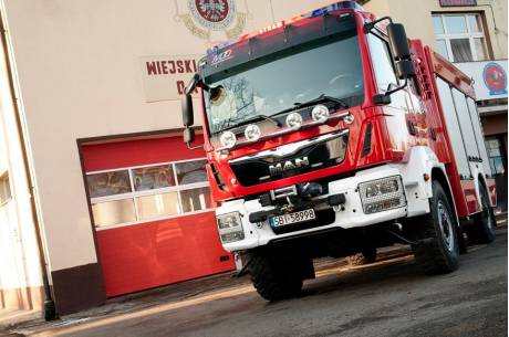 zdjęcie poglądowe nowego wozu bojowego, który trafi do OSP Pogwizdów/ fot. OSP Dankowice