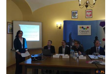 Konferencja prasowa UM Cieszyn / fot. MSZ