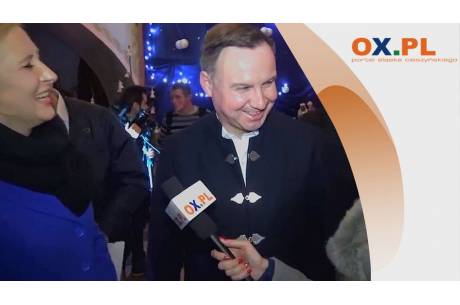 Andrzej Duda, prezydent RP wraz z małżonką pojawią się w sobotę na zawodach Konkursu Pucharu Świata, który rozpoczyna się w najbliższy weekend w Wiśle. Fot: arc.ox.pl