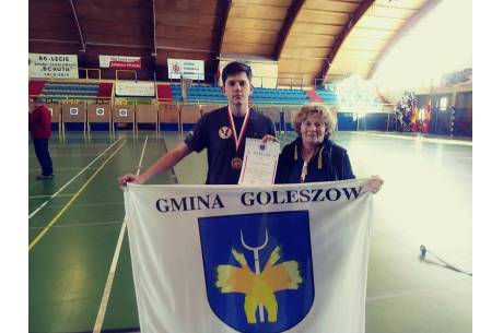 Przemysław Konecki i Anna Stanieczek / fot. z archiwum LUKS Orlik Goleszów