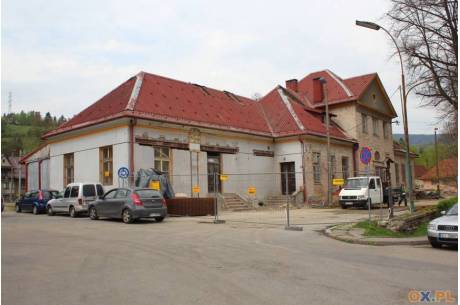 Dworzec w trakcie remontu. Fot: arc.ox.pl