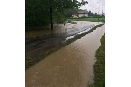 Okolice Ochotniczej Straży Pożarnej w Puńcowie / fot. czytelnika