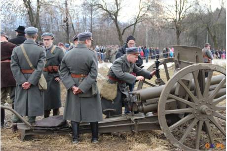 Inscenizacja Bitwy pod Skoczowem. Fot: Bartłomiej Kukuc/arc.ox.pl