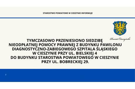 grafika opublikowana przez Starostwo Powiatowe w Cieszynie