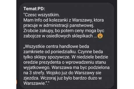 Przykładowy Fake - źródło KGP