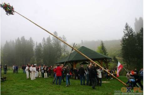 Stawianie moja. Fot: arc.ox.pl