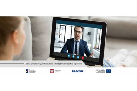 Urzędnik zdalnie potwierdzi profil zaufany Fot: GOV.PL