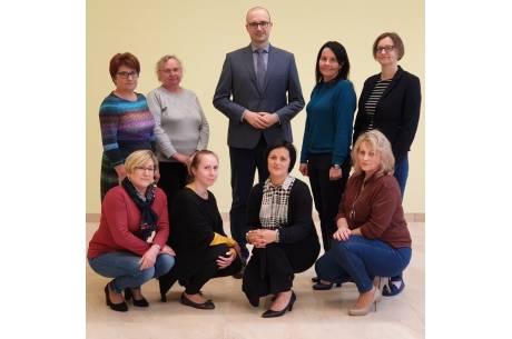 Oprócz Wójta w Hażlachu wszystkie kierownicze funkcje pełnią kobiety/ zdjęcie udostępnione przez Grzegorza Sikorskiego
