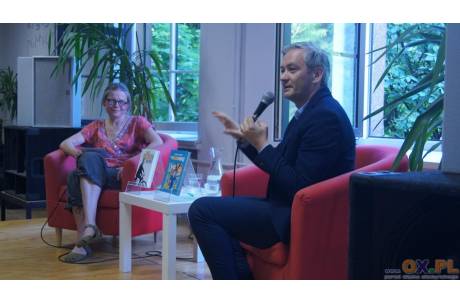 Robert Biedroń w cieszyńskiej Krytyce Politycznej w 2018 roku. Fot. JŚ/Ox.pl